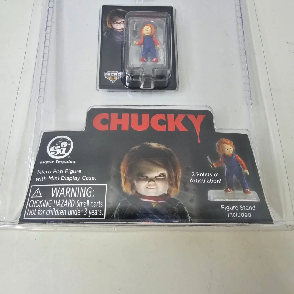 Worlds Smallest Micro Figures Chucky Horror Mini Action Figure 5039 New